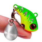 Μεταλλικό Τεχνητό VIB Ψαρέματος με Δόνηση – Spinner Spoon 6g/15g/28g για Bass, Πέρκα & Χειμερινό Ψάρεμα
