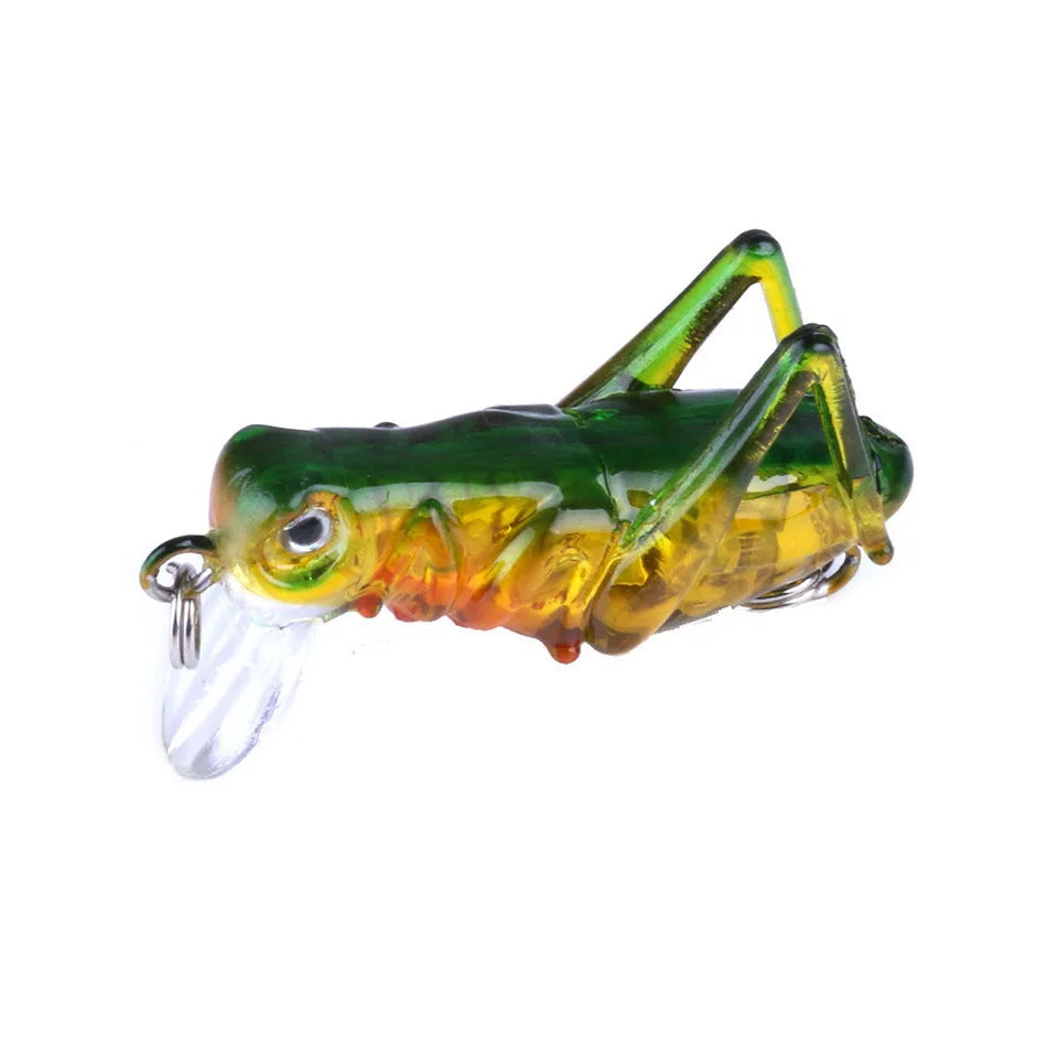 Τεχνητό Ψαρέματος Ακρίδα 35mm 3g – Ρεαλιστικό Σκληρό Δόλωμα για Bass & Πέρκα