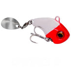 Μεταλλικό Τεχνητό VIB Ψαρέματος με Δόνηση – Spinner Spoon 6g/15g/28g για Bass, Πέρκα & Χειμερινό Ψάρεμα