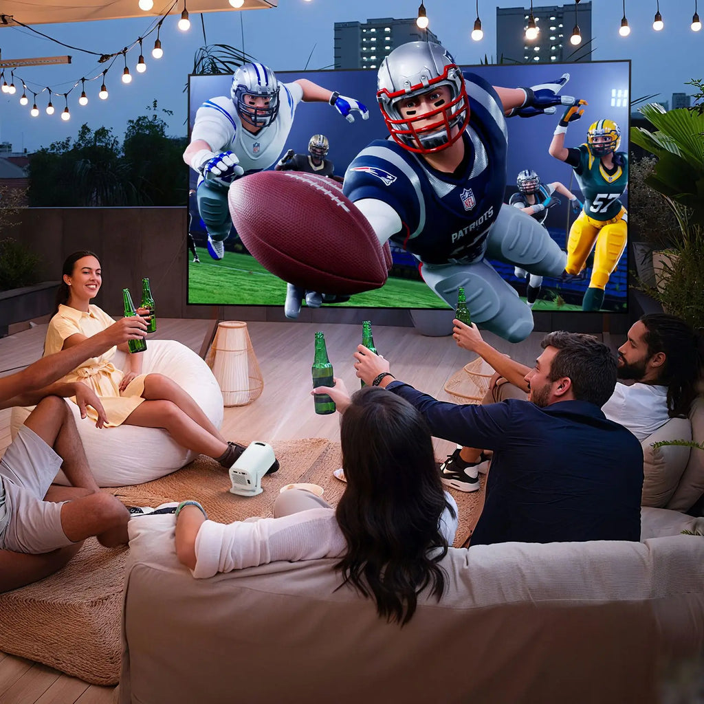 Mini Projector P30PRO – Android 14, WiFi6, 4K Support, Bluetooth