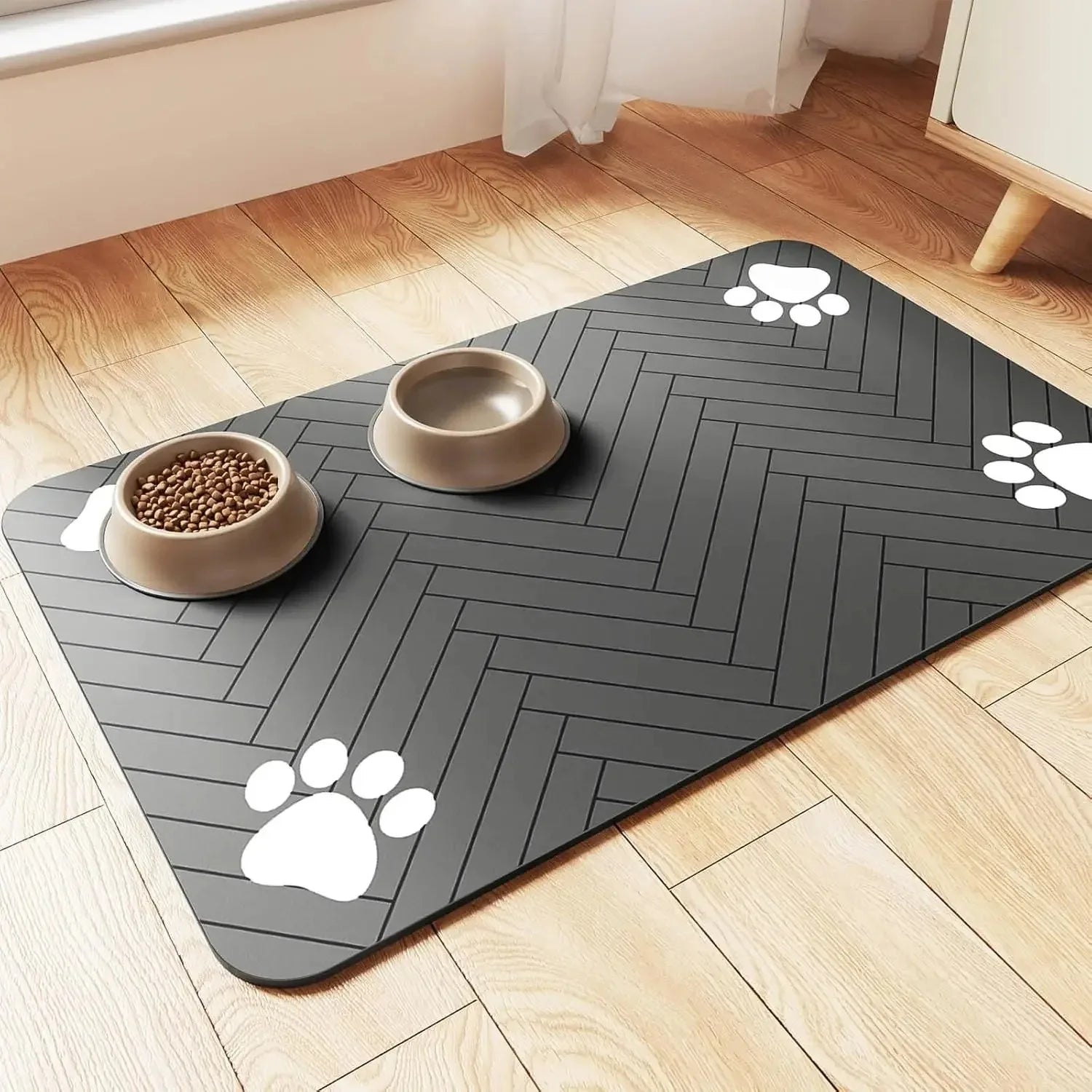 Pet Feeding Mat – Αδιάβροχο Αντιολισθητικό Χαλάκι Ταΐσματος
