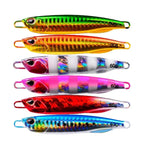 Μεταλλικό Jig Δόλωμα Ψαρέματος 10g/15g/20g/30g/40g/60g – Τεχνητό Σκληρό Δόλωμα Casting & Jigging