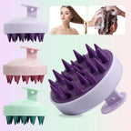 Βούρτσα Μασάζ Κεφαλής & Σώματος – Silicone Scalp Massager