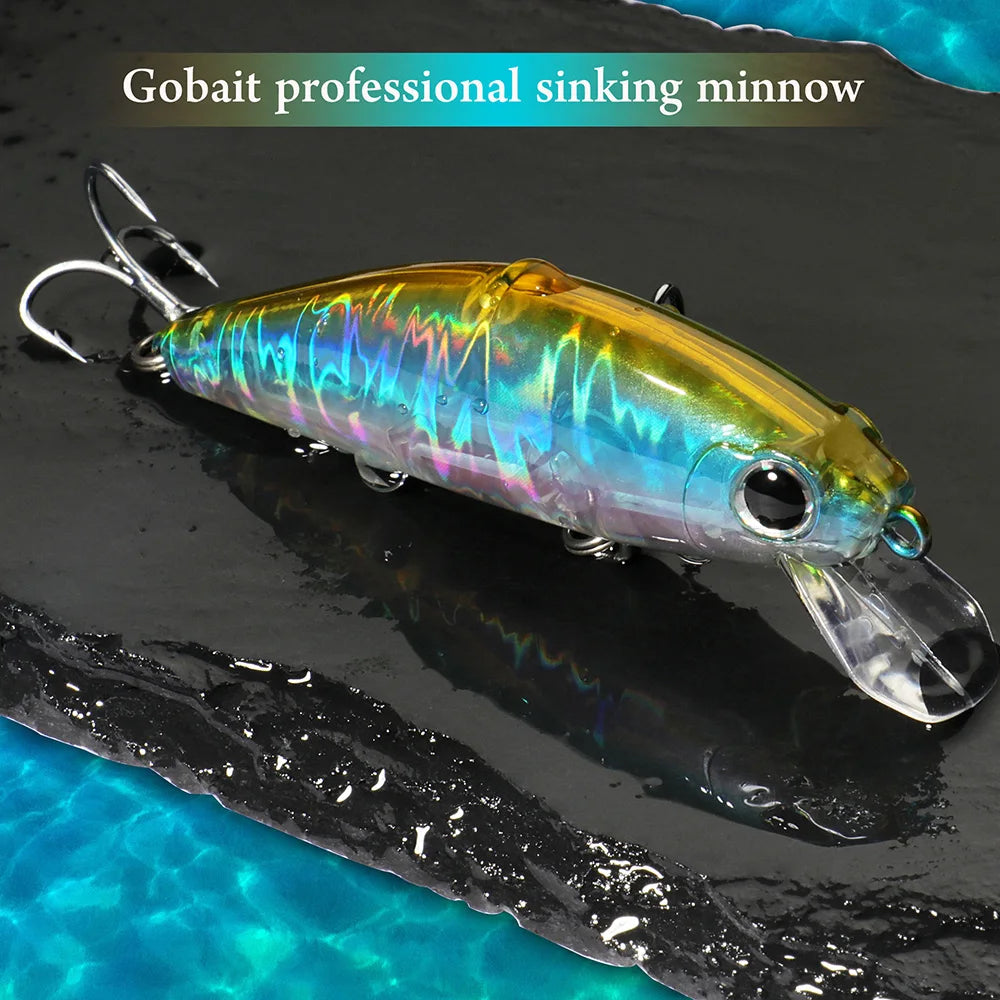 Τεχνητό Δόλωμα Sinking Minnow 11g 7cm – Wobbler Jerkbait 3D Crankbait για Ψάρεμα Κυπρίνου