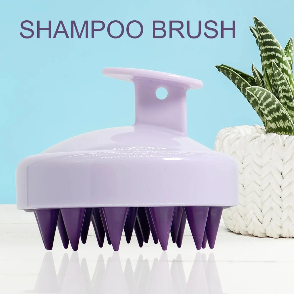Βούρτσα Μασάζ Κεφαλής & Σώματος – Silicone Scalp Massager