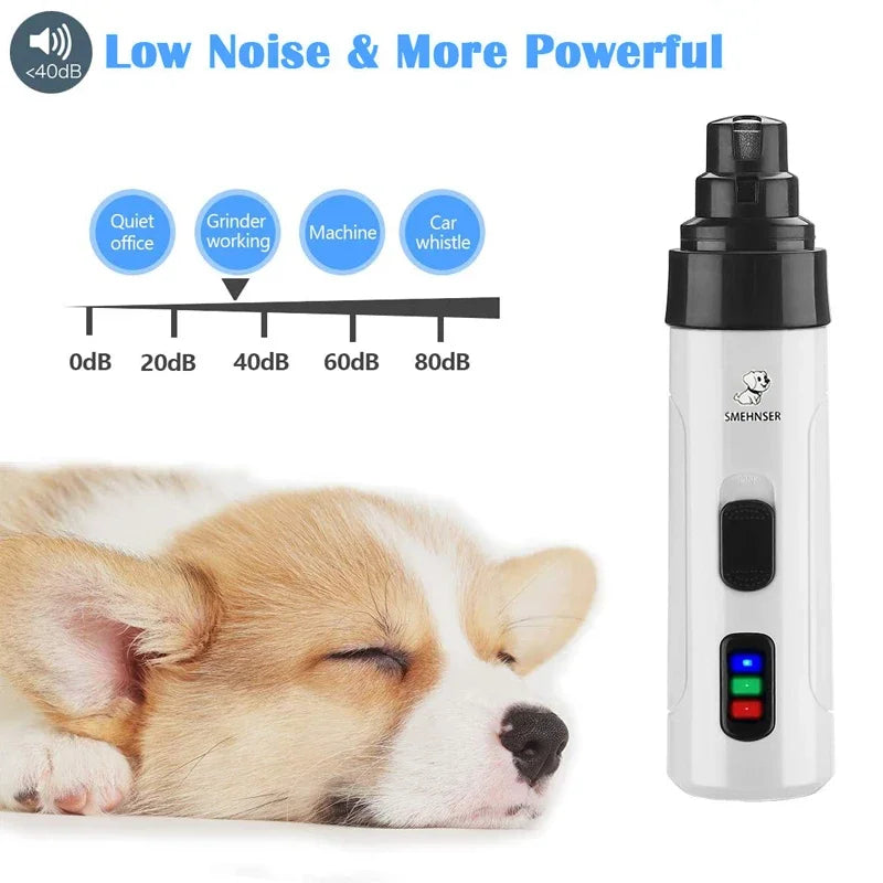 Dog Nail Grinder – Αθόρυβο & Ανώδυνο για Σκύλους & Γάτες