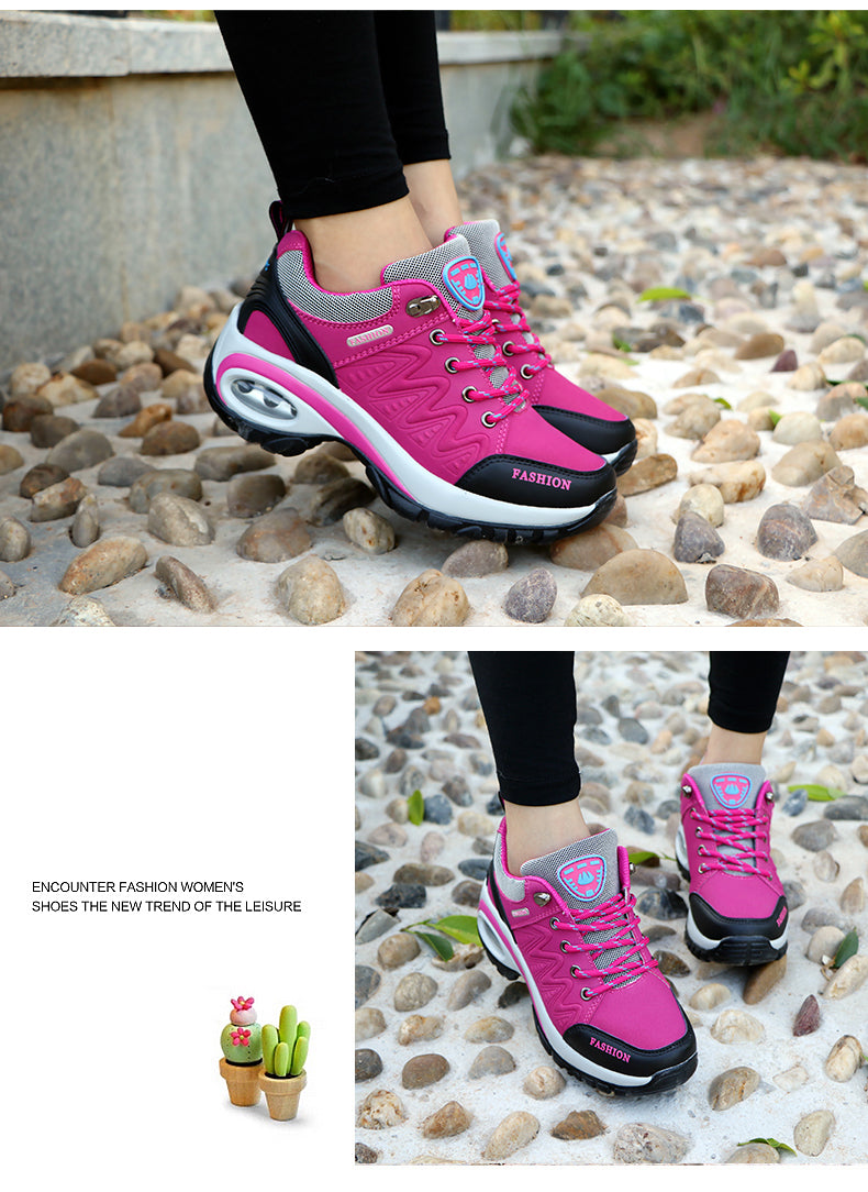 Γυναικεία Platform Sneakers με Κορδόνια | Chunky Sole Casual Αθλητικά Παπούτσια