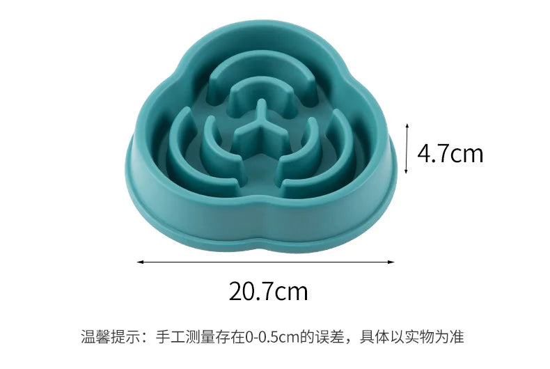 Slow Feeder Bowl for Dogs & Cats – Anti-Choke, Non-Slip, 19 Designs