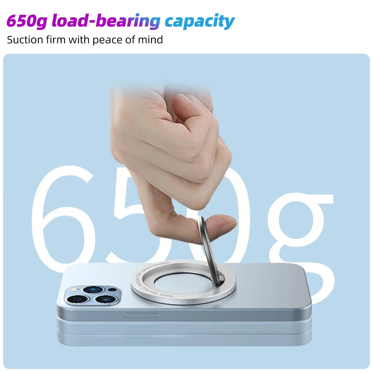 Magnetic Ring Holder – MagSafe Υποστήριγμα & Grip για iPhone