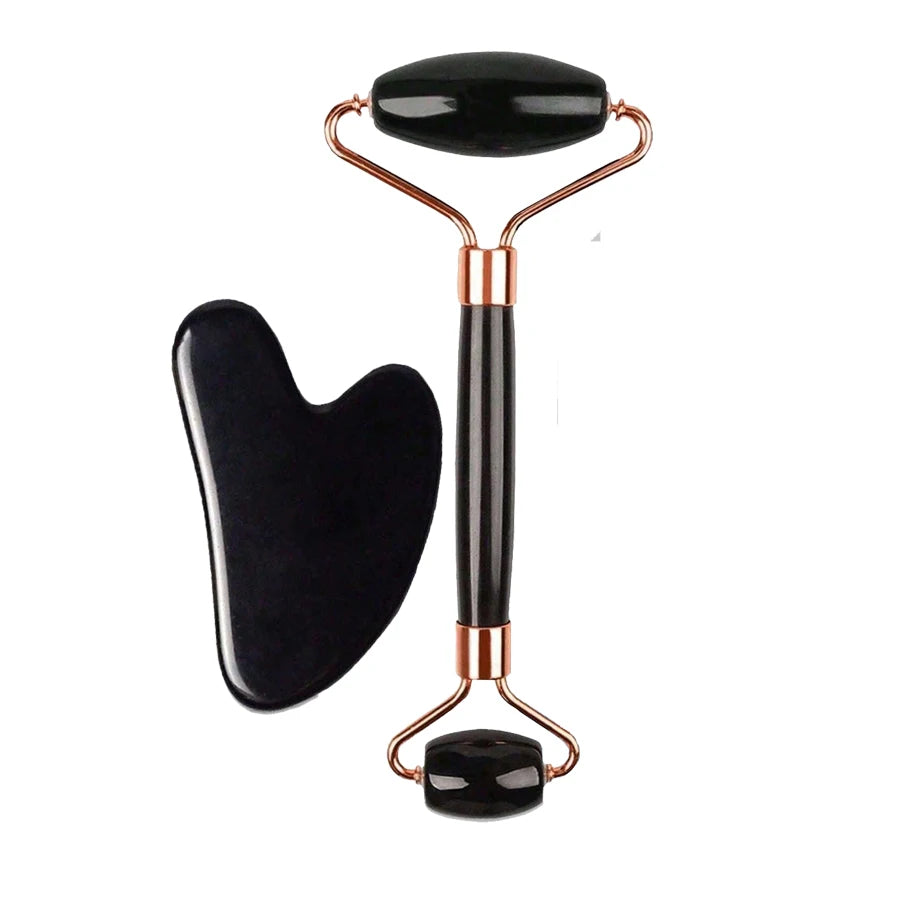 Ice Face Roller & Gua Sha Σετ – Μασάζ Προσώπου για Σύσφιξη & Λάμψη