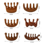 Gua Sha Χτένα Μασάζ – Scraping Tool για Κεφάλι, Πρόσωπο & Σώμα