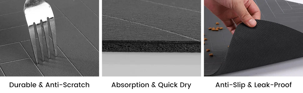 Pet Feeding Mat – Αδιάβροχο Αντιολισθητικό Χαλάκι Ταΐσματος