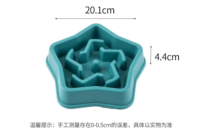 Slow Feeder Bowl for Dogs & Cats – Anti-Choke, Non-Slip, 19 Designs