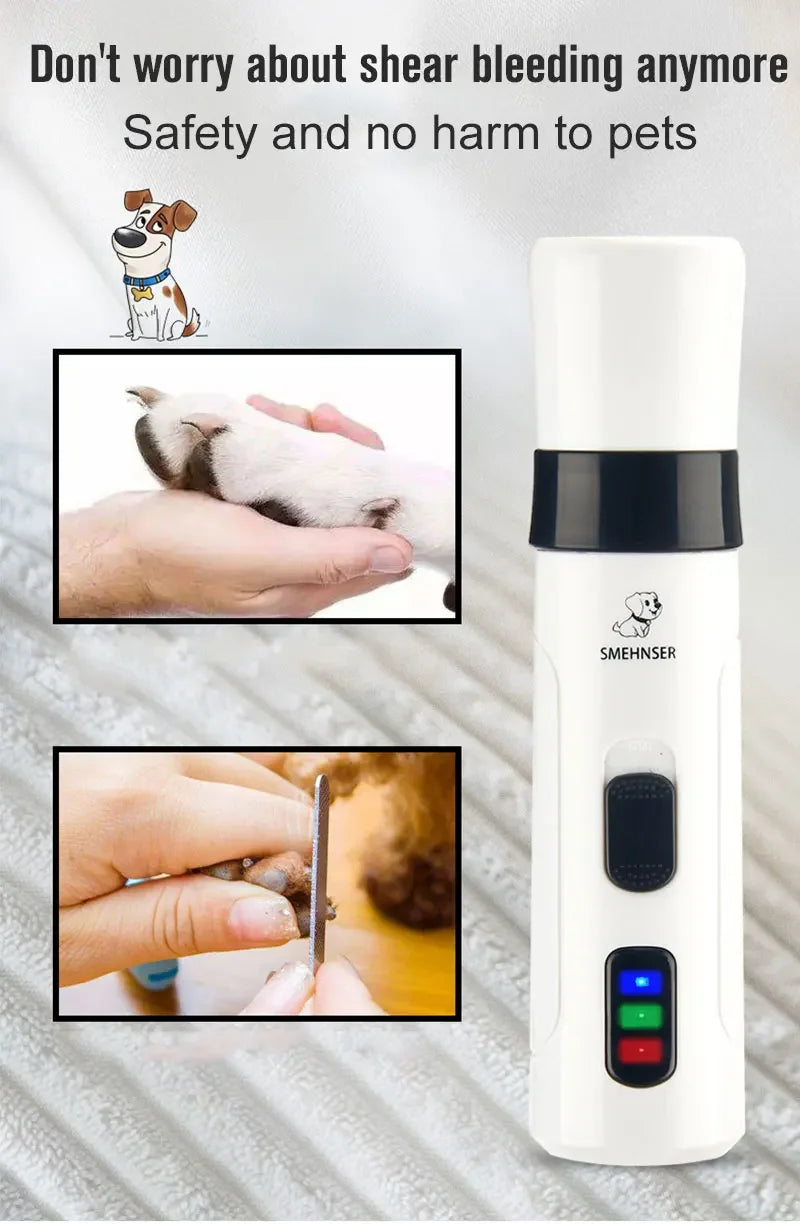Dog Nail Grinder – Αθόρυβο & Ανώδυνο για Σκύλους & Γάτες