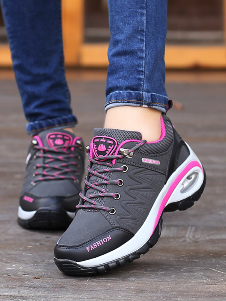 Γυναικεία Platform Sneakers με Κορδόνια | Chunky Sole Casual Αθλητικά Παπούτσια