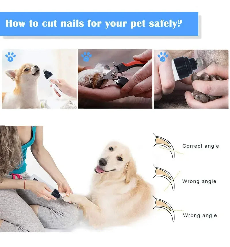 Dog Nail Grinder – Αθόρυβο & Ανώδυνο για Σκύλους & Γάτες
