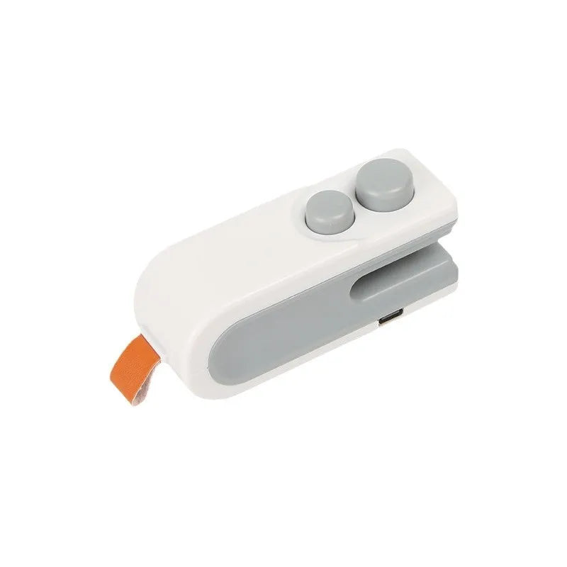 Μίνι Σφραγιστής Τροφίμων USB Επαναφορτιζόμενος | Χειροκίνητος Heat Sealer