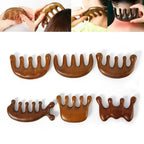 Gua Sha Χτένα Μασάζ – Scraping Tool για Κεφάλι, Πρόσωπο & Σώμα