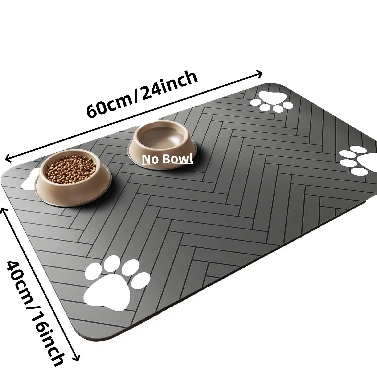 Pet Feeding Mat – Αδιάβροχο Αντιολισθητικό Χαλάκι Ταΐσματος