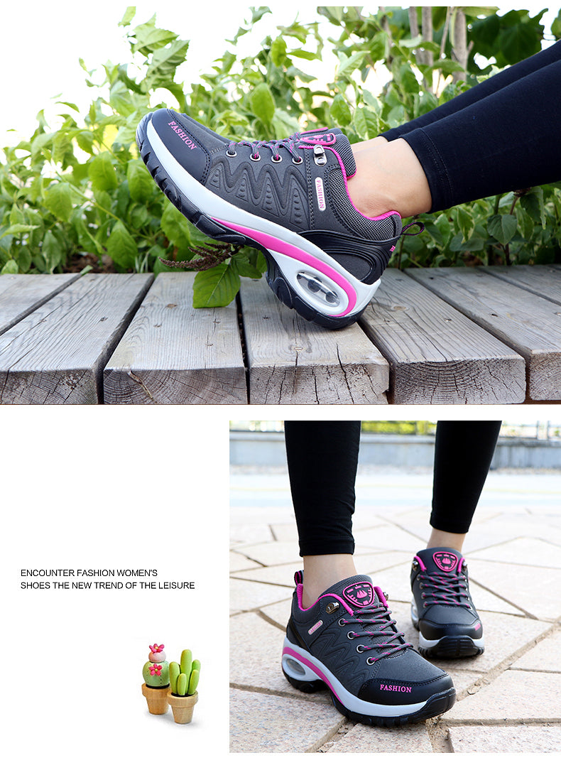 Γυναικεία Platform Sneakers με Κορδόνια | Chunky Sole Casual Αθλητικά Παπούτσια