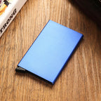 RFID Πορτοφόλι Καρτών – Μεταλλικό, Slim & Anti-Theft