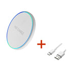 15W Wireless Charging Pad – Fast Charge for iPhone & Android