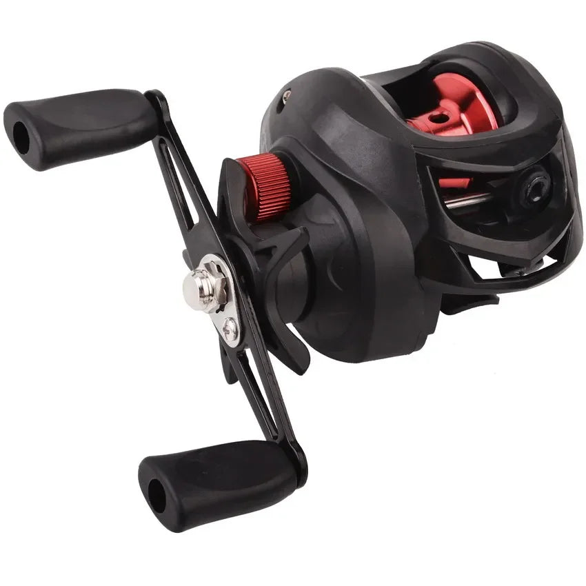Μηχανισμός Baitcasting 7.2:1 Υψηλής Ταχύτητας – Max Drag 8kg, Αντιμπλέξιμο Νήμα, Γλυκό & Αλμυρό Νερό