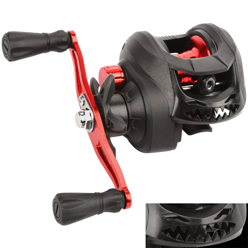 Μηχανισμός Baitcasting 7.2:1 Υψηλής Ταχύτητας – Max Drag 8kg, Αντιμπλέξιμο Νήμα, Γλυκό & Αλμυρό Νερό