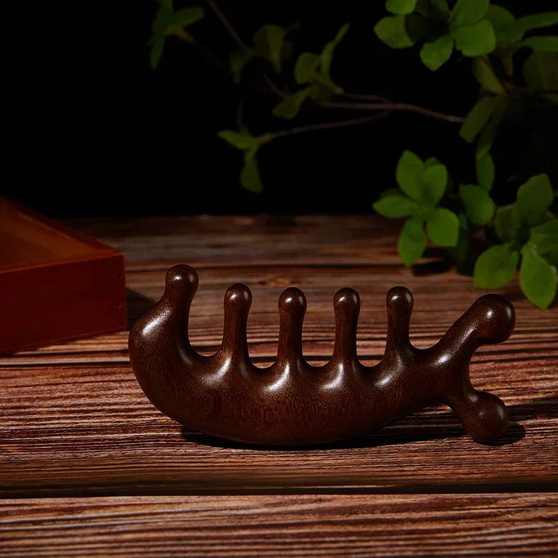 Gua Sha Χτένα Μασάζ – Scraping Tool για Κεφάλι, Πρόσωπο & Σώμα