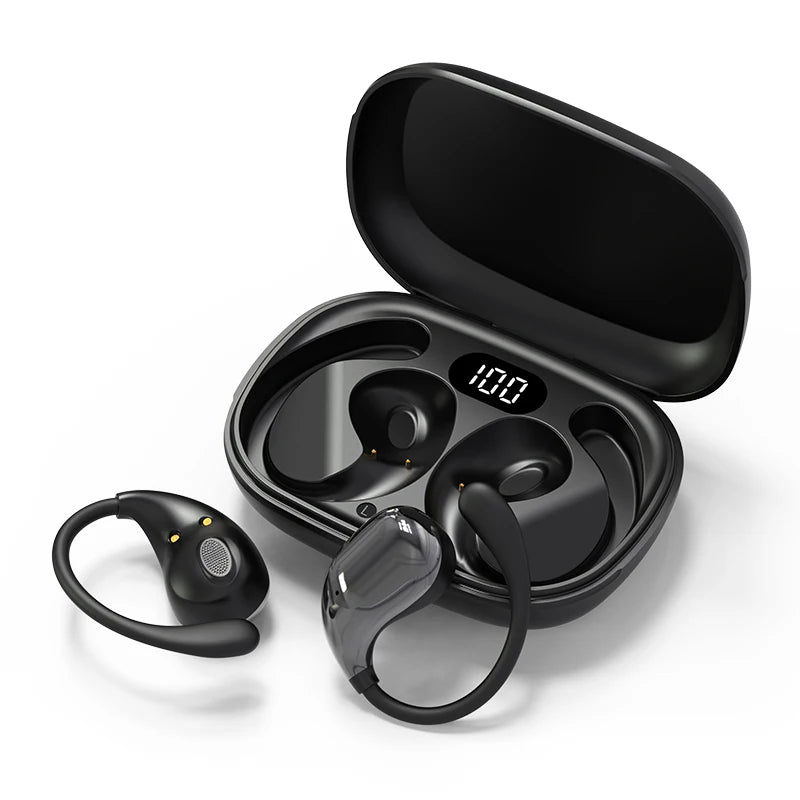 Bluetooth 5.4 TWS Earbuds – ANC, HiFi Stereo, LED Display, Waterproof