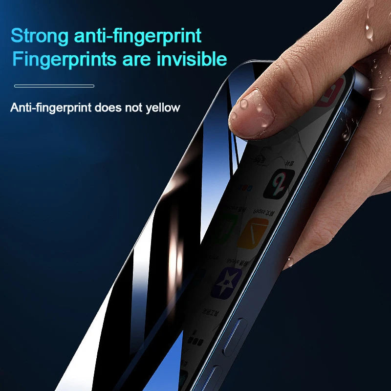 Privacy Screen Protector iPhone – Anti-Spy Tempered Glass (1 ή 2 τεμ.)