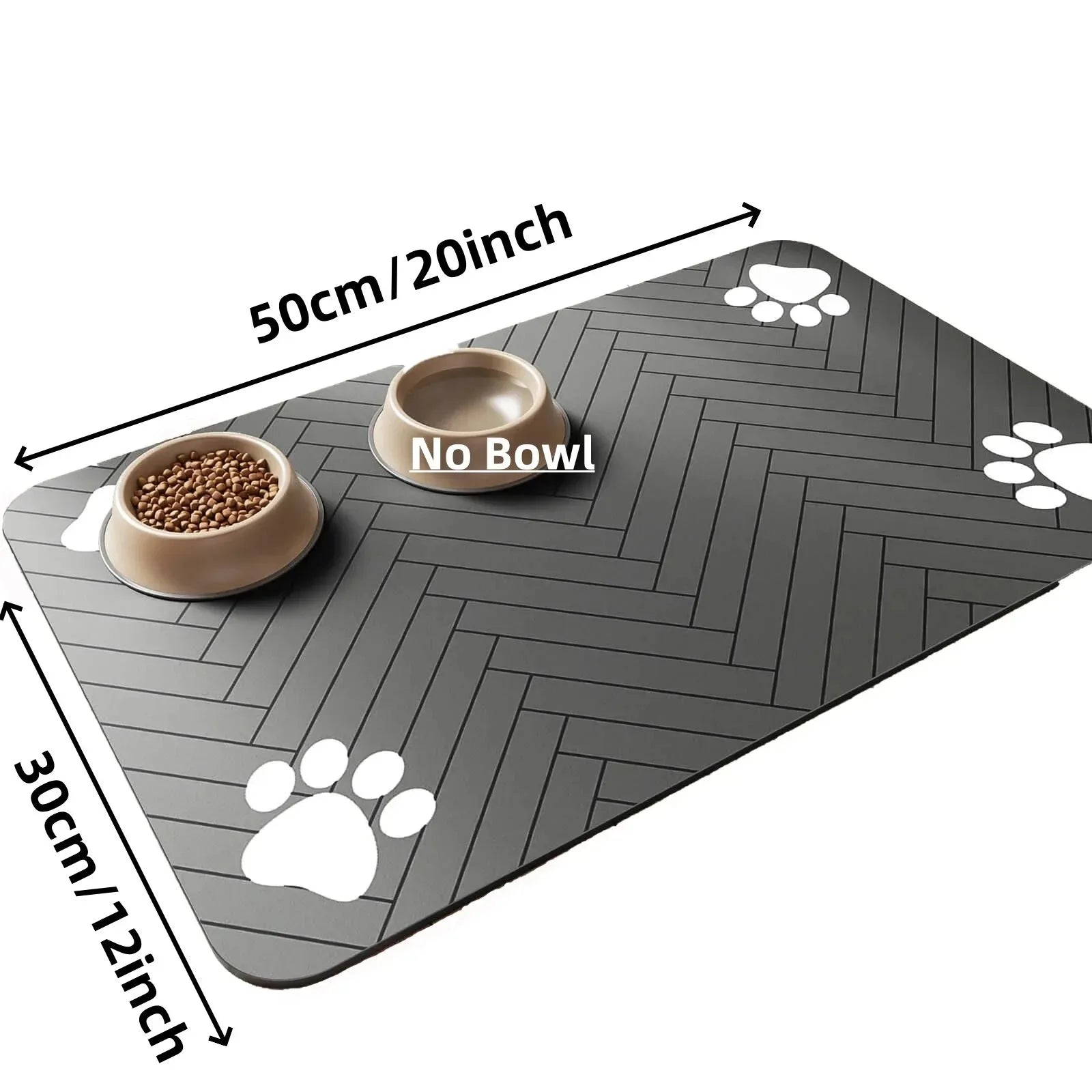Pet Feeding Mat – Αδιάβροχο Αντιολισθητικό Χαλάκι Ταΐσματος