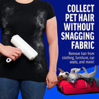 Pet Hair Remover Roller – Self-Cleaning Base for Dogs & Cats