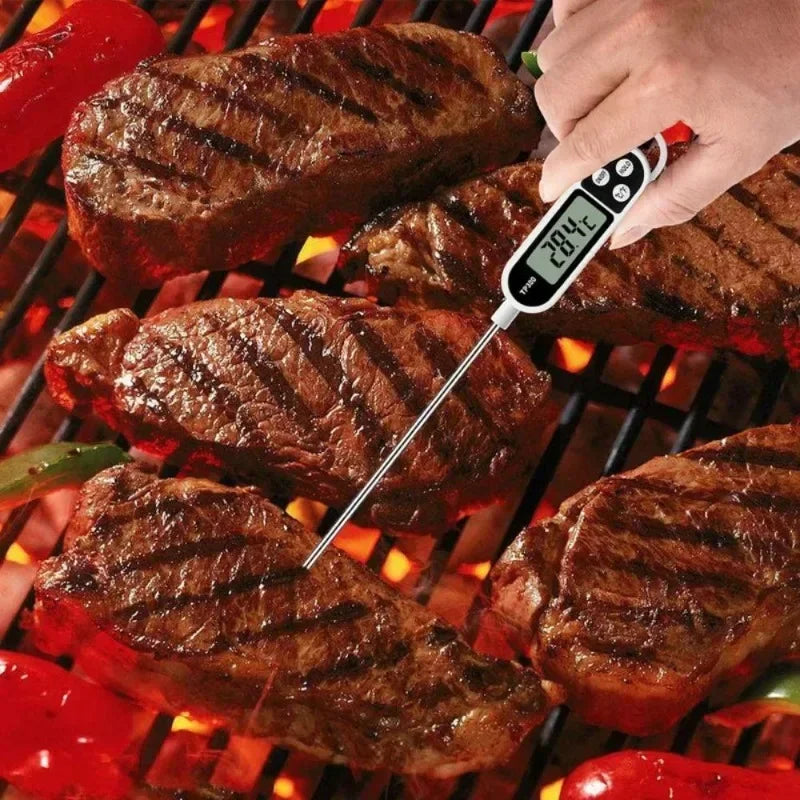 Ψηφιακό Θερμόμετρο Κουζίνας – Για Κρέας, BBQ & Ψήσιμο