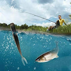 Μαλακό Δόλωμα Swimbait Fork Tail 7.5cm – Σετ 10 τεμ. με ή χωρίς Αγκίστρι, Σιλικόνη