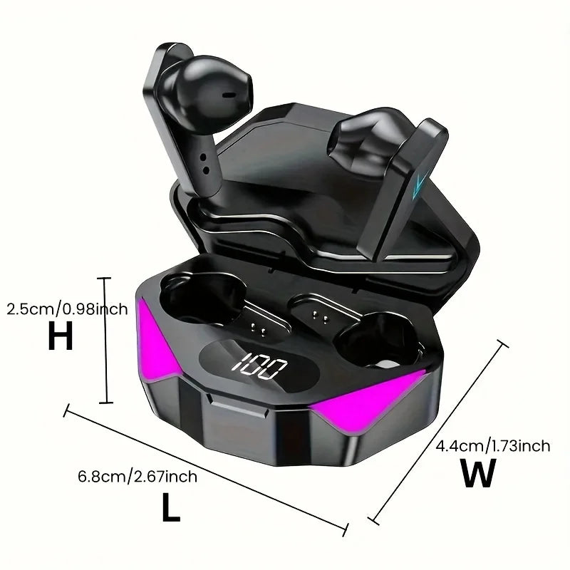 X15 TWS Sport Earbuds – Bluetooth 5.3, Hybrid Sound, Waterproof, With Mic