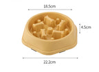 Slow Feeder Bowl for Dogs & Cats – Anti-Choke, Non-Slip, 19 Designs