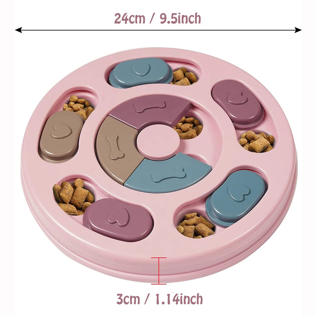 Διαδραστικό Bowl Κρύψιμο Τροφής για Σκύλους – Slow Feeder & Educational Toy