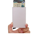 RFID Πορτοφόλι Καρτών – Μεταλλικό, Slim & Anti-Theft