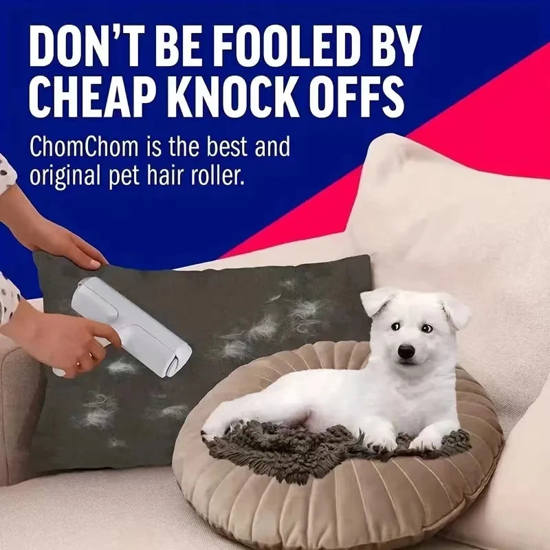 Pet Hair Remover Roller – Self-Cleaning Base for Dogs & Cats