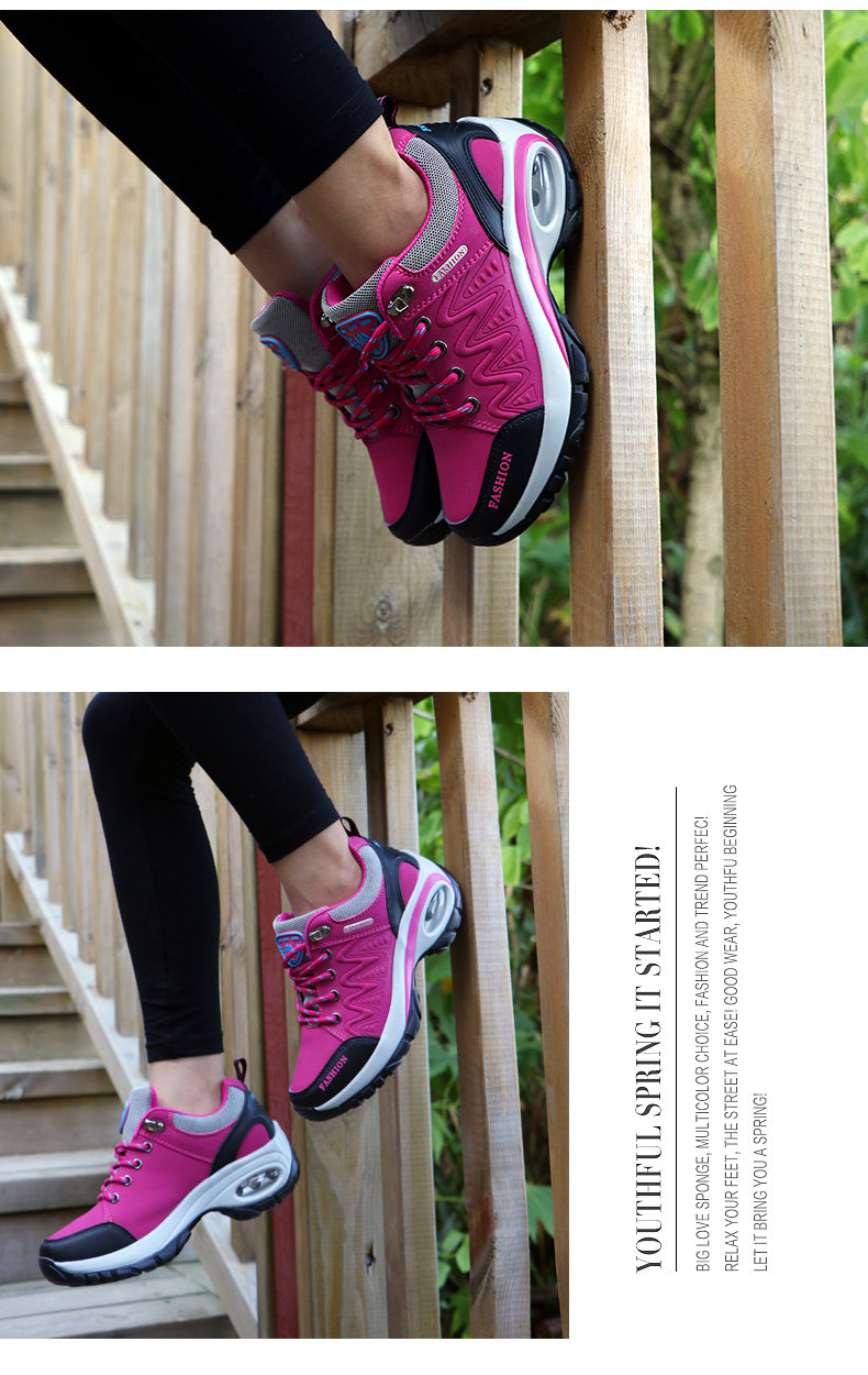 Γυναικεία Platform Sneakers με Κορδόνια | Chunky Sole Casual Αθλητικά Παπούτσια