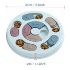Διαδραστικό Bowl Κρύψιμο Τροφής για Σκύλους – Slow Feeder & Educational Toy