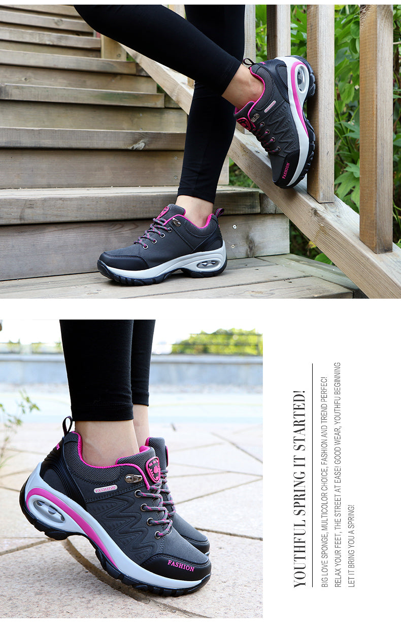 Γυναικεία Platform Sneakers με Κορδόνια | Chunky Sole Casual Αθλητικά Παπούτσια