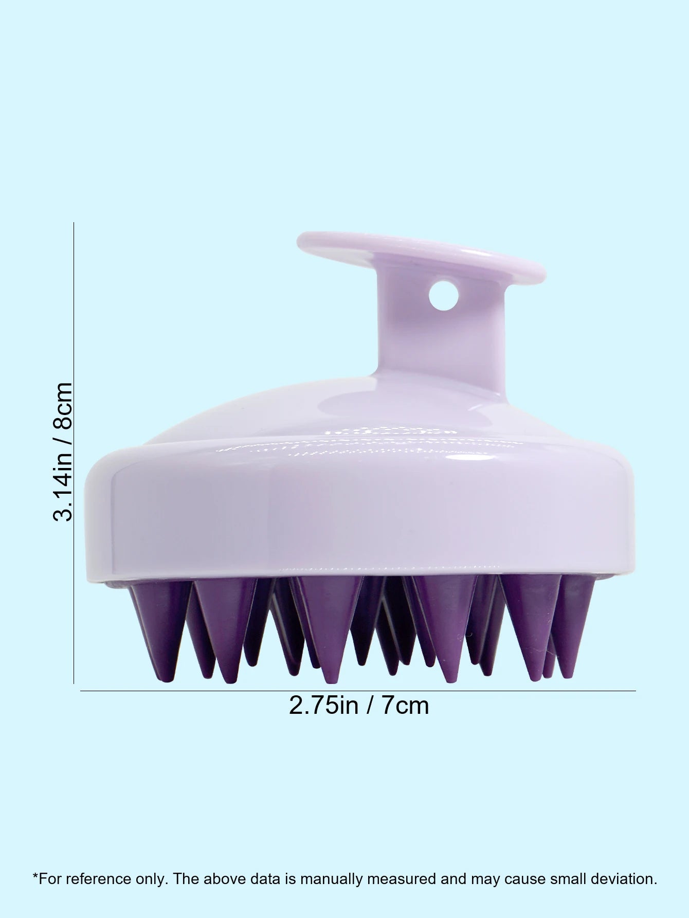Βούρτσα Μασάζ Κεφαλής & Σώματος – Silicone Scalp Massager