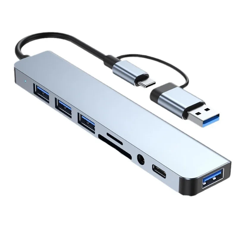 8-in-1 USB-C Hub Docking Station