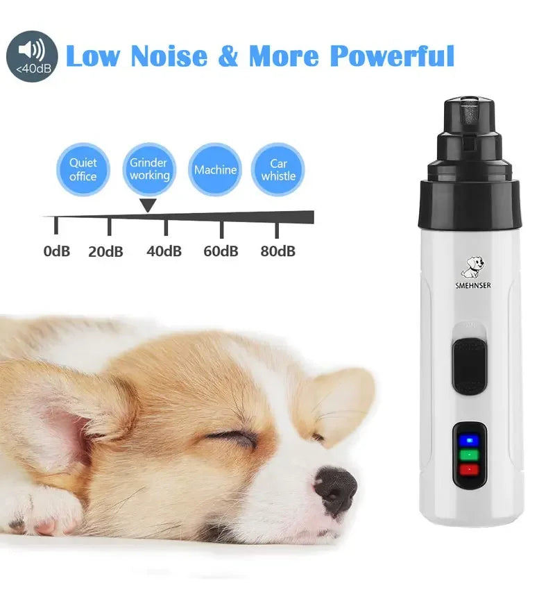Dog Nail Grinder – Αθόρυβο & Ανώδυνο για Σκύλους & Γάτες