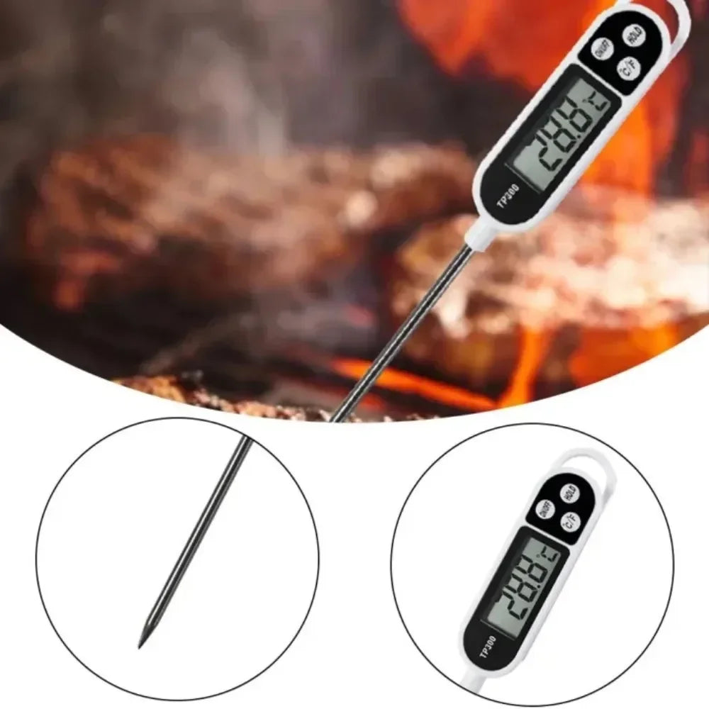 Ψηφιακό Θερμόμετρο Κουζίνας – Για Κρέας, BBQ & Ψήσιμο