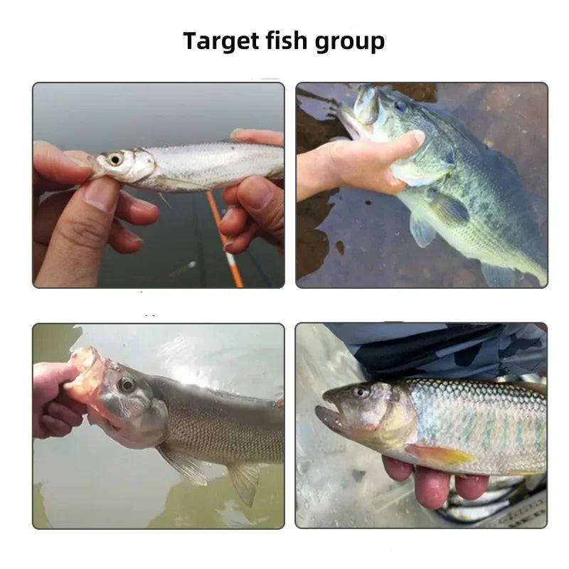 Τεχνητά Δολώματα Fly Fishing 10 τεμ. – Μύγες PVC με Αγκίστρι για Bass, Πέστροφα & Σολομό (10mm / 13mm / 18mm)