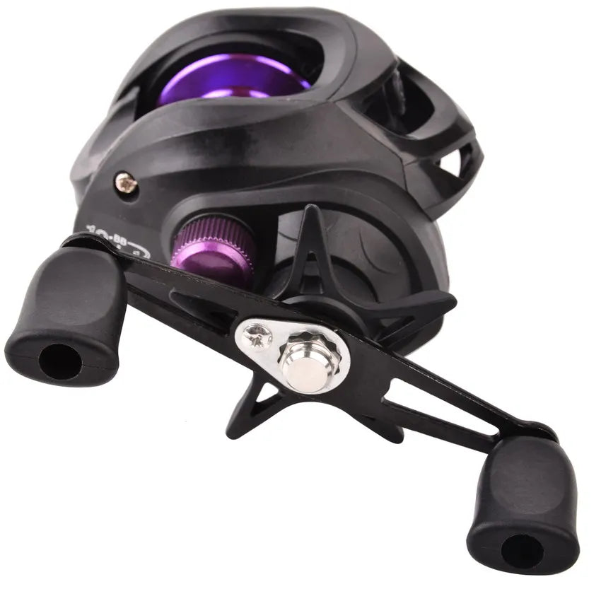 Μηχανισμός Baitcasting 7.2:1 Υψηλής Ταχύτητας – Max Drag 8kg, Αντιμπλέξιμο Νήμα, Γλυκό & Αλμυρό Νερό