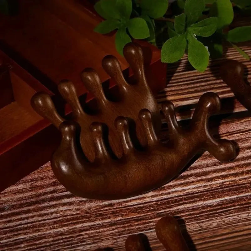 Gua Sha Χτένα Μασάζ – Scraping Tool για Κεφάλι, Πρόσωπο & Σώμα